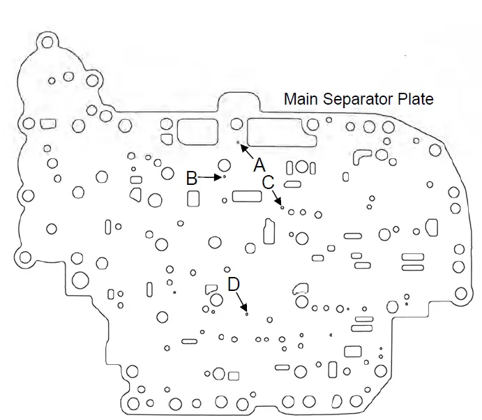 TRANSGO SKU140 U241E 1998-On Toyota Lexus Shift Kit FIG (6)