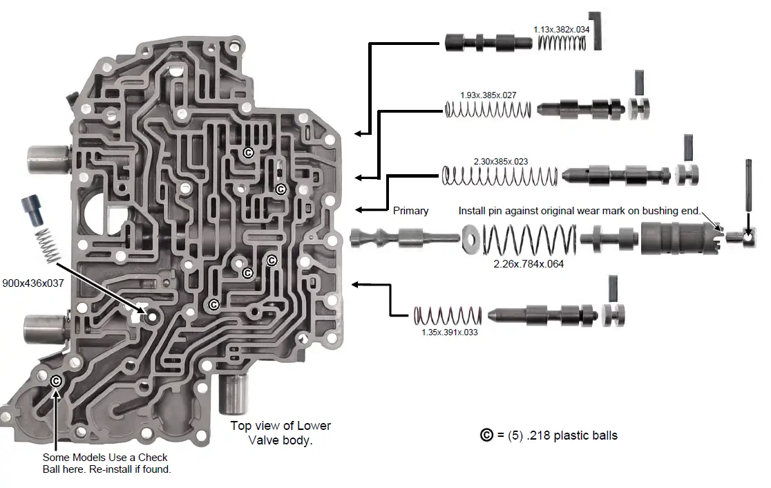 TRANSGO SKU140 U241E 1998-On Toyota Lexus Shift Kit FIG (8)