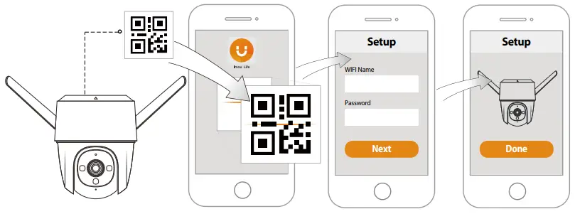 Add device to the APP