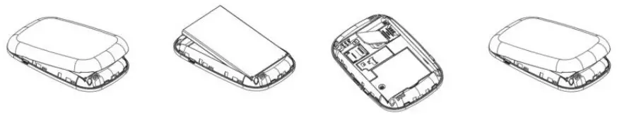 bmobile K 139 4G Hotspot - Installation