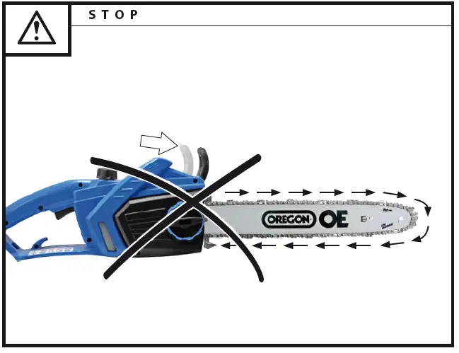 Gude KS 402 P Electric Chain Saw-13