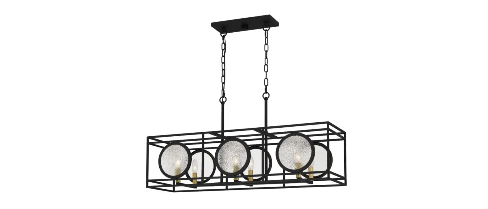 Quoizel Cht636ek 6 Light 36 Inch Ceiling Light Installation Guide