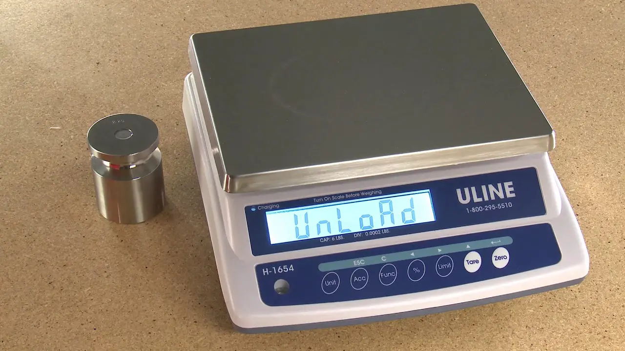 Uline Ohaus Defender 5000 Digital Scale User Guide