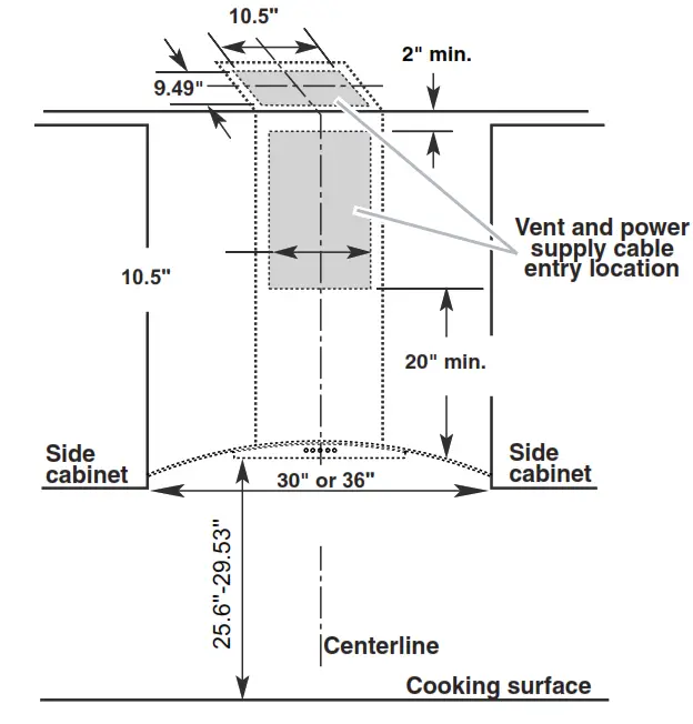 comfee CVG30W9AST Range Hood - Fig4