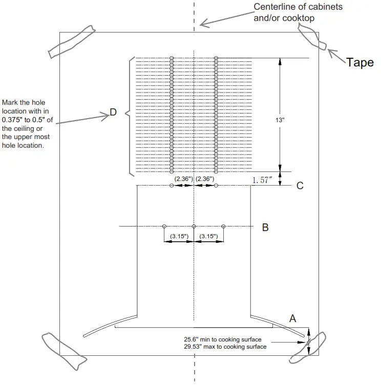 comfee CVG30W9AST Range Hood - Fig5