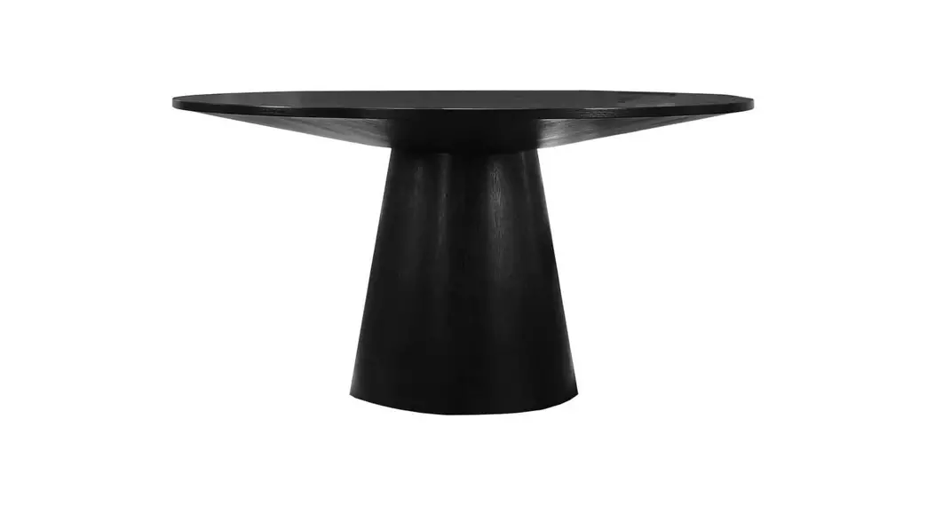 Best Master Furniture Terra 59 In. L Ebony Black Round Dining Table Instruction Manual