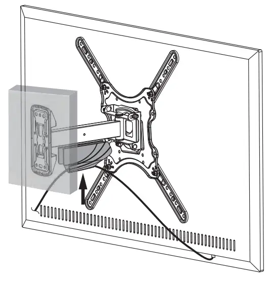NEWSTAR LED W420BLACK AV and IT Flat Screen Wall Mounts - fig 8