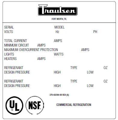 Traulsen-UST276-L-SB-27-Inch-1-Left-Hinged-Door-Stainless-Steel-Back-Refrigerated-FIG-1