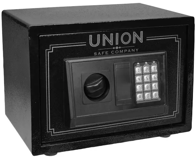 UNION 62978 0.66CU ft Electronic Digital Safe Owner's Manual