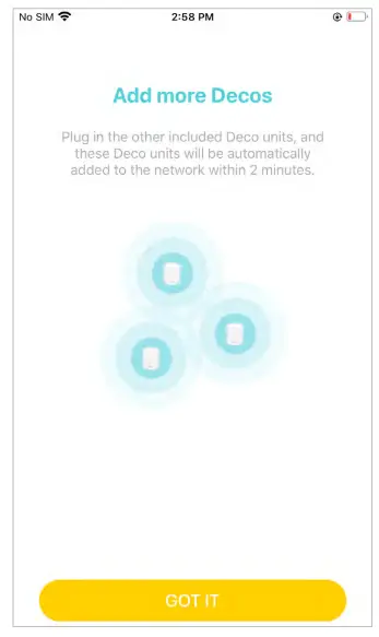 tp link Deco X50 Outdoor Mesh WiFi - Add more Decos