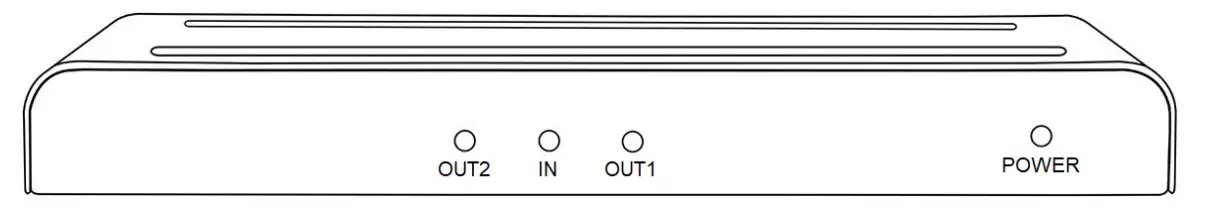 av link 128.845UK 4K HDMI 2.0 Splitter - Figure 2