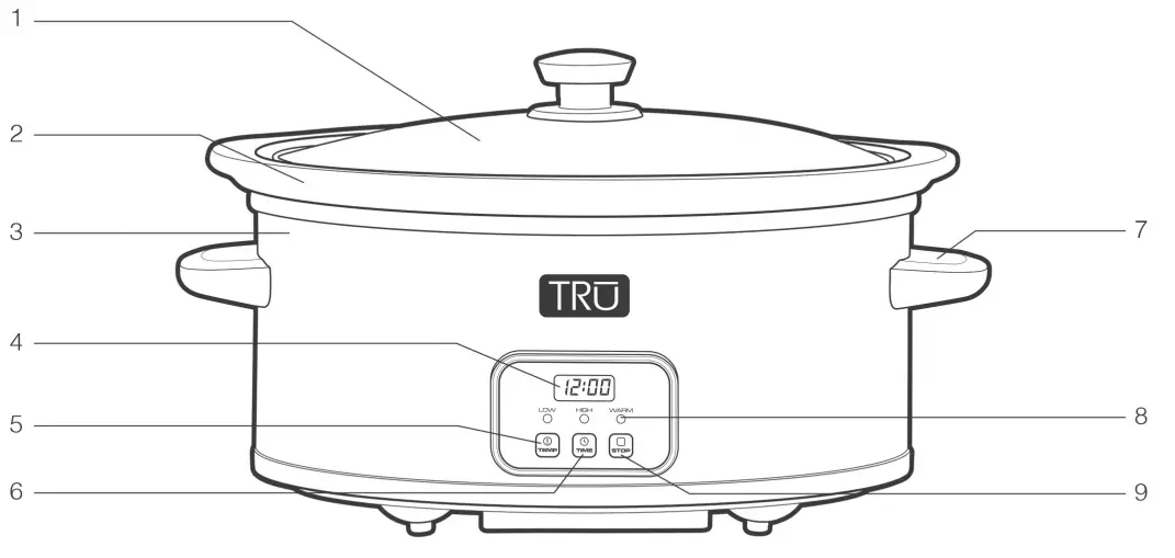 SC-603BK-Six-Quart-Digital-Slow-Cooker-fig 1