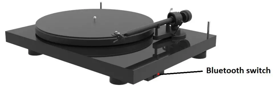 Pro Ject Debut III Phono BT Turntable - BT pairing