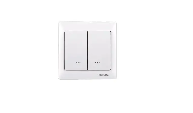 Tkb Home Z-wave Dual Paddle Wall Switch Tkb_tz66-d Manual
