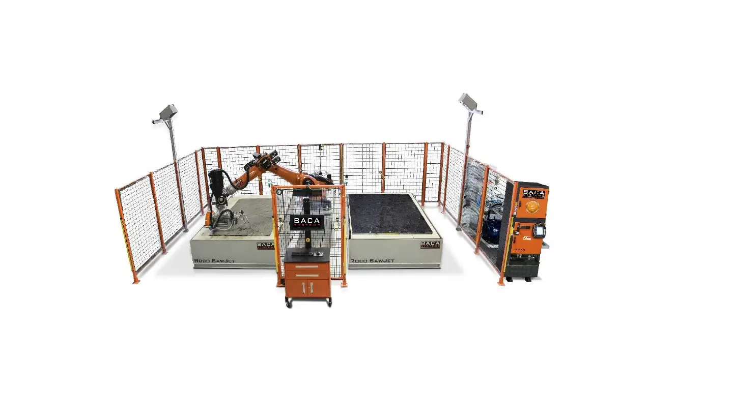 Baca Systems Robotic Sawjet For Stone Fabricators Installation Guide