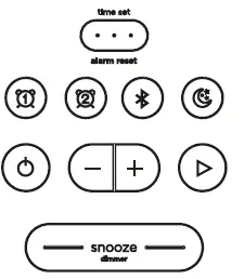 iHome iBT245 Dual Alarm Clock with Bluetooth Speaker and USB Charging 1