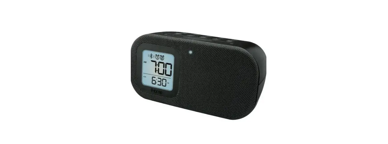 Ihome Ibt245 Dual Alarm Clock With Bluetooth Speaker And Usb Charging Instruction Manual