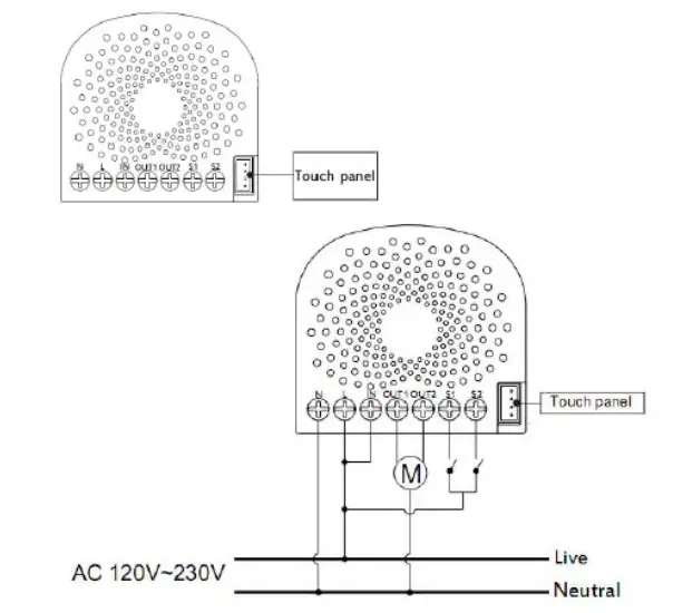 AeoTec AEOEZW141 Nano Shutter - Installation