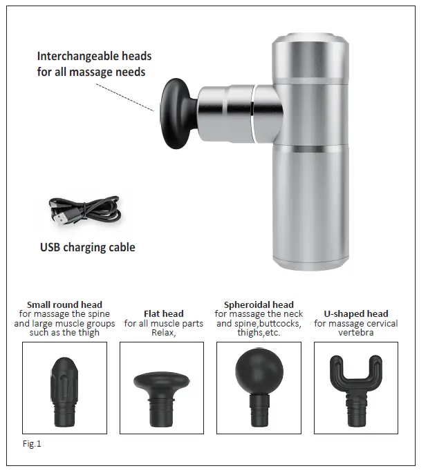 COMFIER-CF-4909S-Mini-Massage-Gun-fig-1