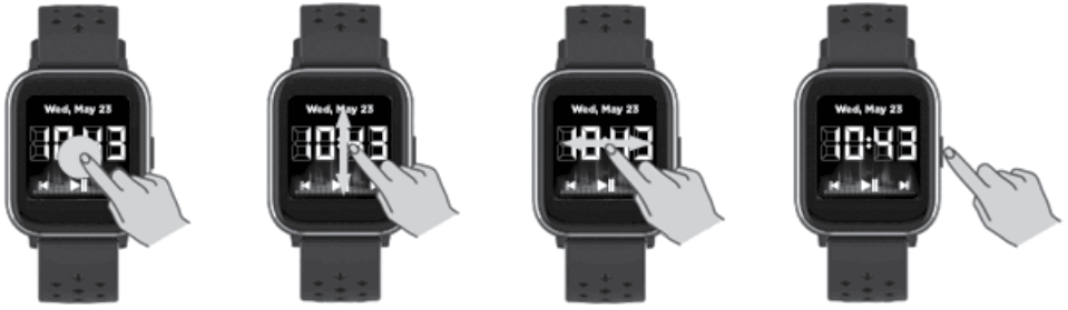 CANYON SW 78 Black Salt Smartwatch - fig 1