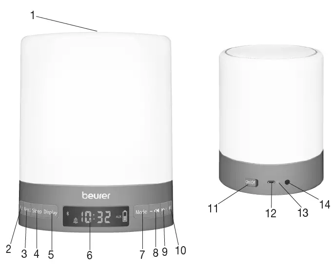 beurer-WL-50-Wake-Up-Light-FIG-3
