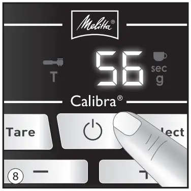 Using the coffee grinder