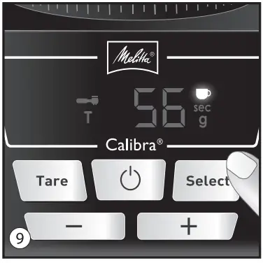 Using the coffee grinder