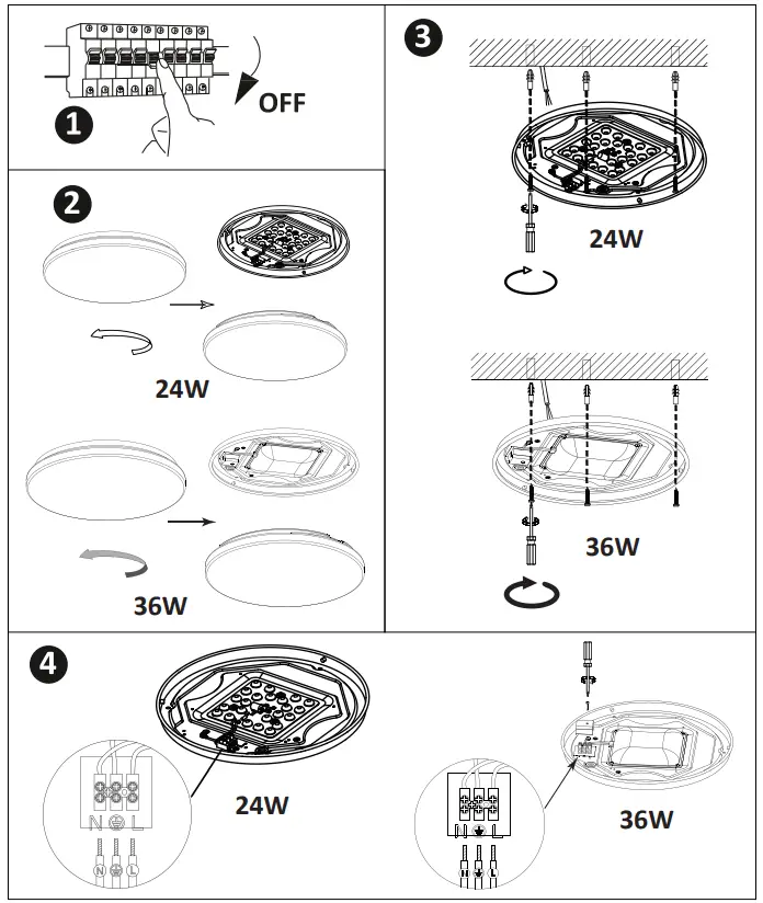 V-TAC VT-5138 Led Smart Dome Light - fig 1
