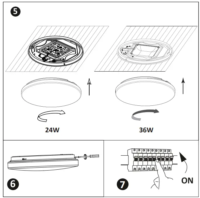 V-TAC VT-5138 Led Smart Dome Light - fig 2