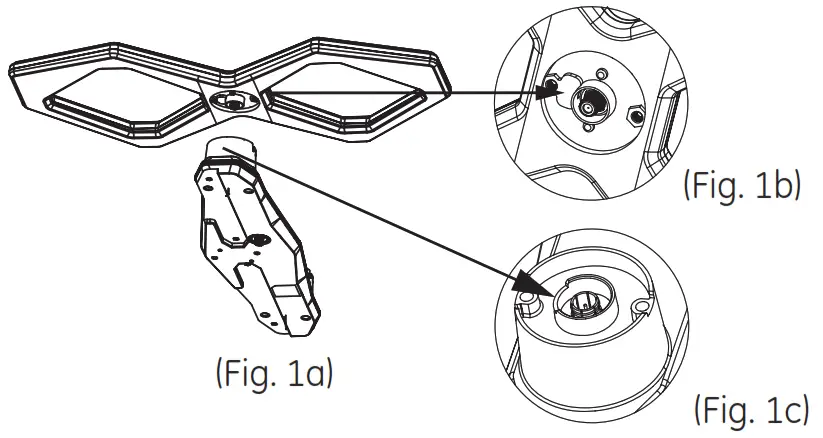 GE Quadcore HD Antenna - ASSEMBLING THE ANTENNA
