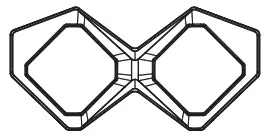 GE Quadcore HD Antenna - PARTS LIST 1