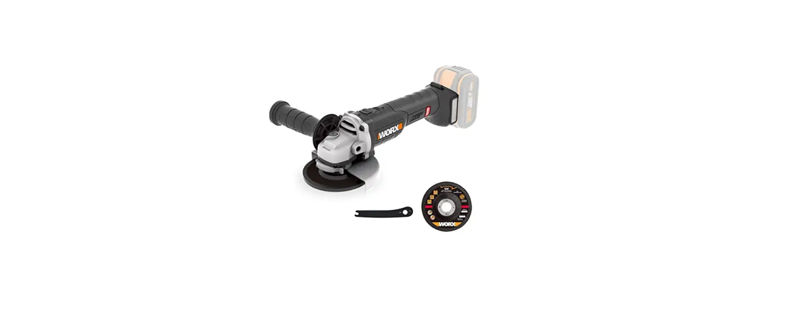 Worx Wx812 Cordless Brushless Angle Grinder Instruction Manual