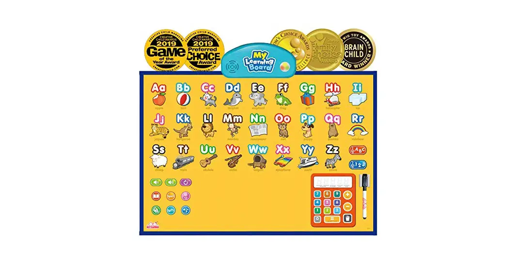 Best Learning B075lgsmmz I-poster My Learning Board Instructions