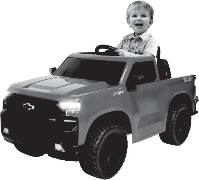 CHEVROLET KL-7018F 12V Chevy Silverado Ride On Truck