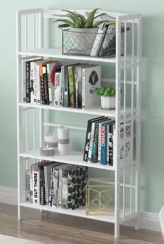 FUFU-GAGA-4-Tier-Freestanding-Bookcases-with-1-Drawer-Display-Cabinet-PRODUCT