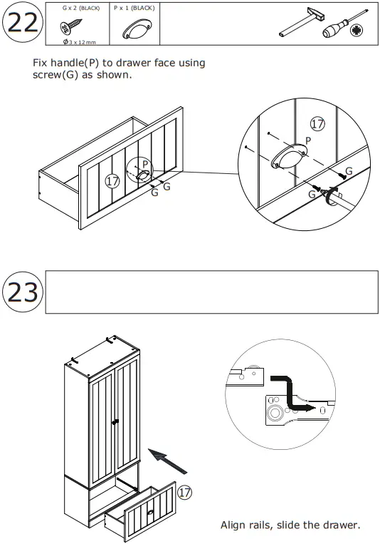 FUFU-GAGA-4-Tier-Freestanding-Bookcases-with-1-Drawer-Display-Cabinet-FIG-19