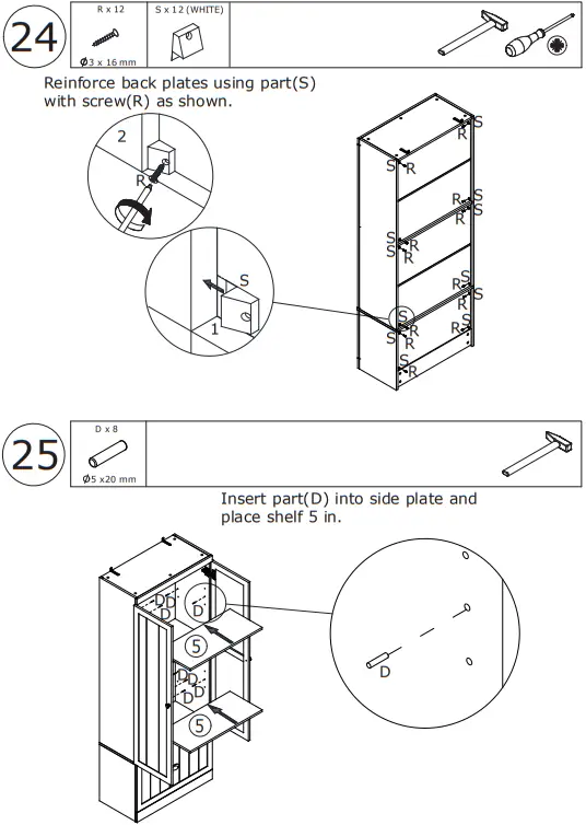 FUFU-GAGA-4-Tier-Freestanding-Bookcases-with-1-Drawer-Display-Cabinet-FIG-20