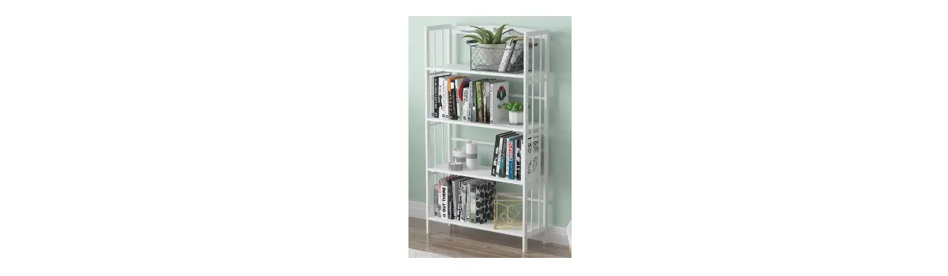 Fufu Gaga 4 Tier Freestanding Bookcases With 1 Drawer Display Cabinet User Guide