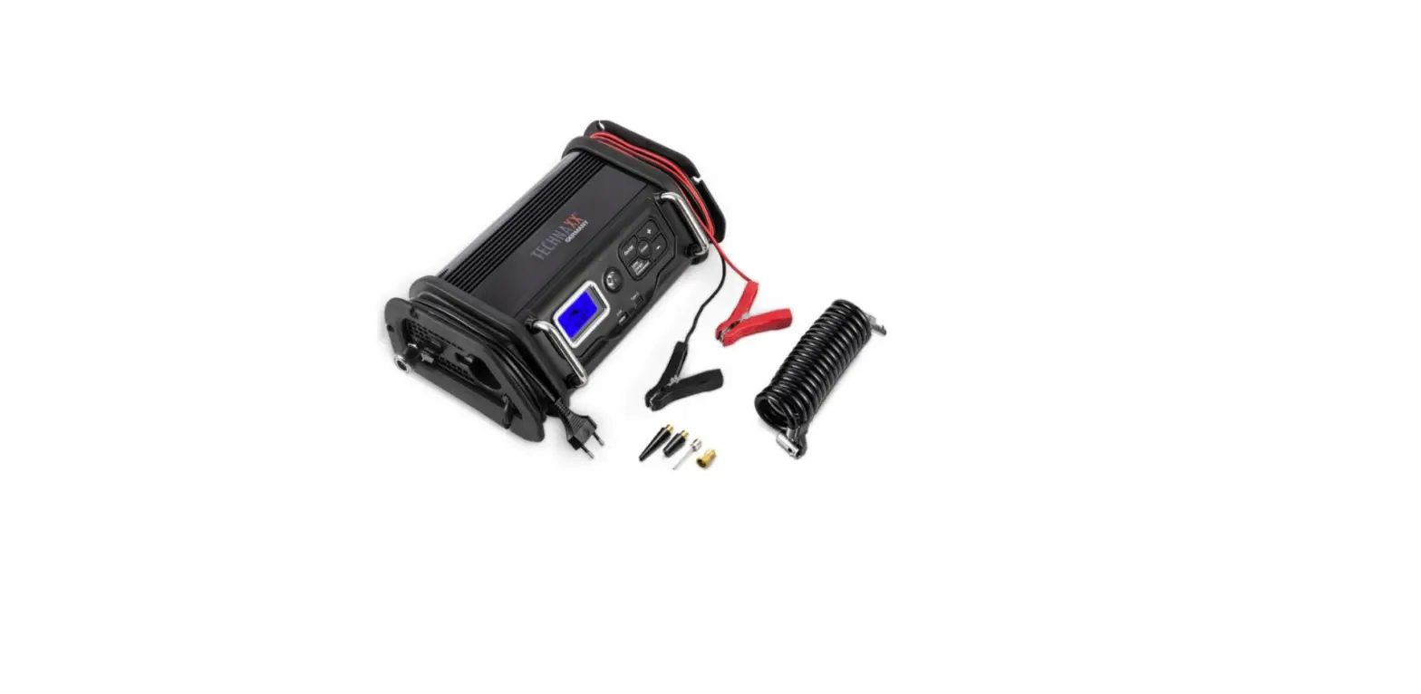 Technaxx Tx-193 10a Battery Charger With Air Compressor Instruction Manual