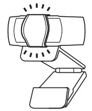 logitech C920e HD Webcam - ATTACH THE PRIVACY SHUTTER 2