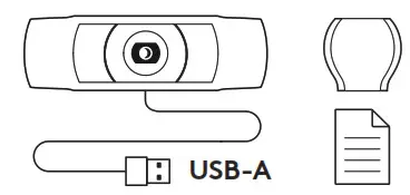 logitech C920e HD Webcam - WHAT’S IN THE BOX