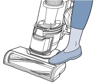 BISSELL 2849 Multiclean Allergen Pet Vacuum Cleaner- Step gently