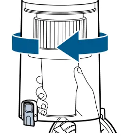 BISSELL 2849 Multiclean Allergen Pet Vacuum Cleaner- Twist separator