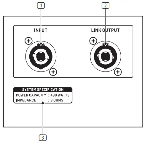 behringer PA Speaker System - fig 1