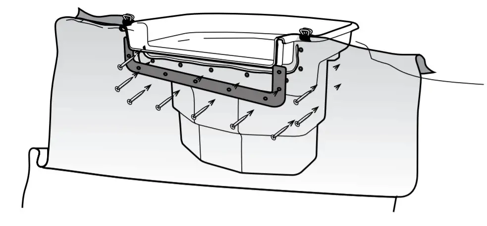 Atlantic PS3900 74039 Water Gardens Oasis Pond-Liner Attachment