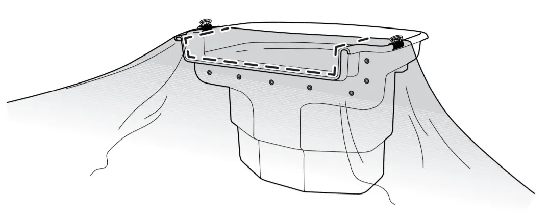 Atlantic PS3900 74039 Water Gardens Oasis Pond-Proper-Liner Attachment