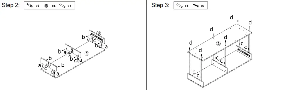 Kmart Stewart Hall Table - step 2