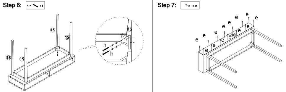 Kmart Stewart Hall Table - step 4