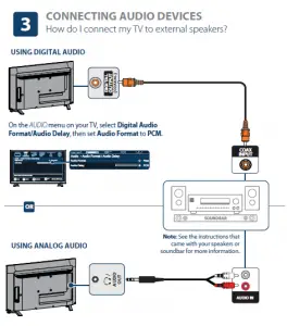 connect audio devices