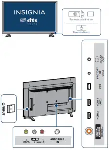insignia tv parts